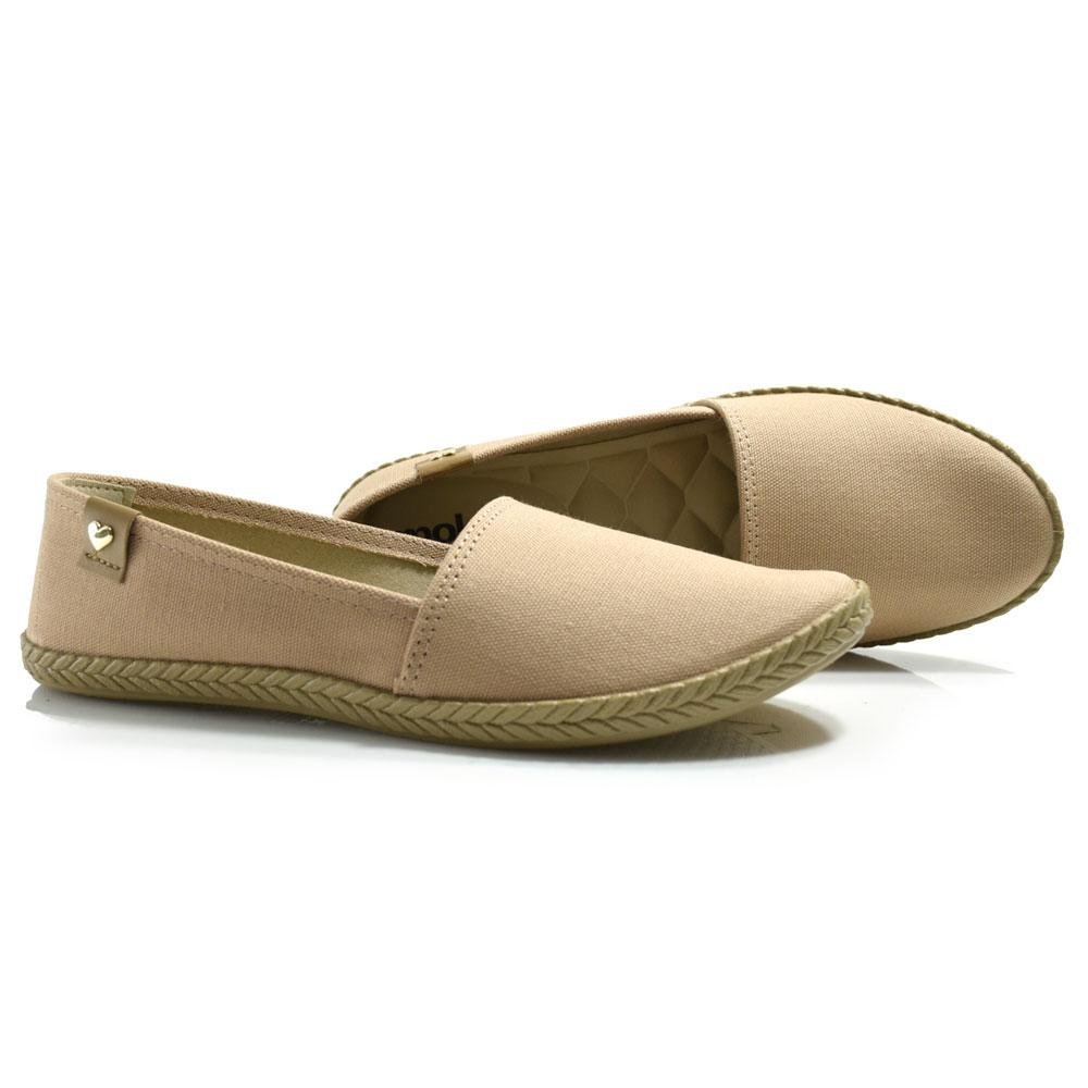 Alpargata Feminina Moleca Bege 2