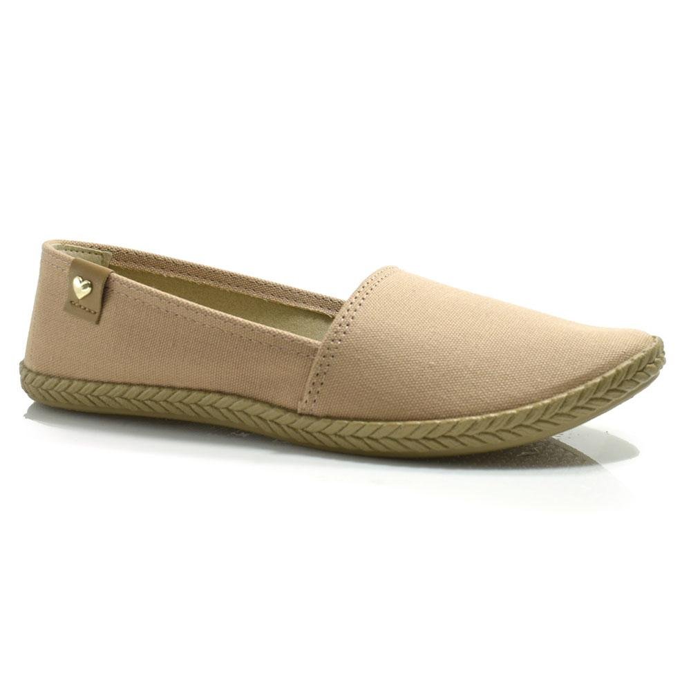 Alpargata Feminina Moleca Bege 1