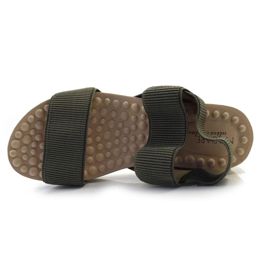 Sandália Anabela Feminina Modare 7151.102.21177 Verde 6