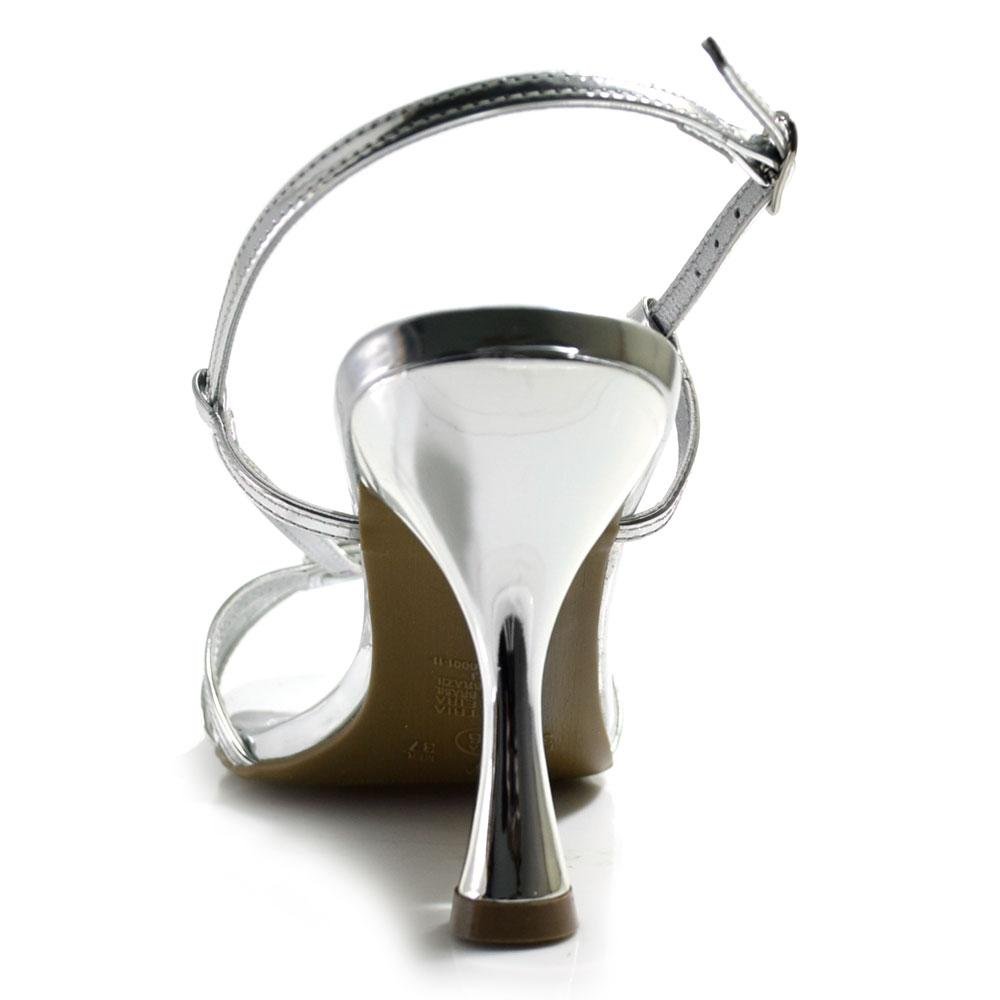 Sandália de Festa Feminina Via Marte Prata 4