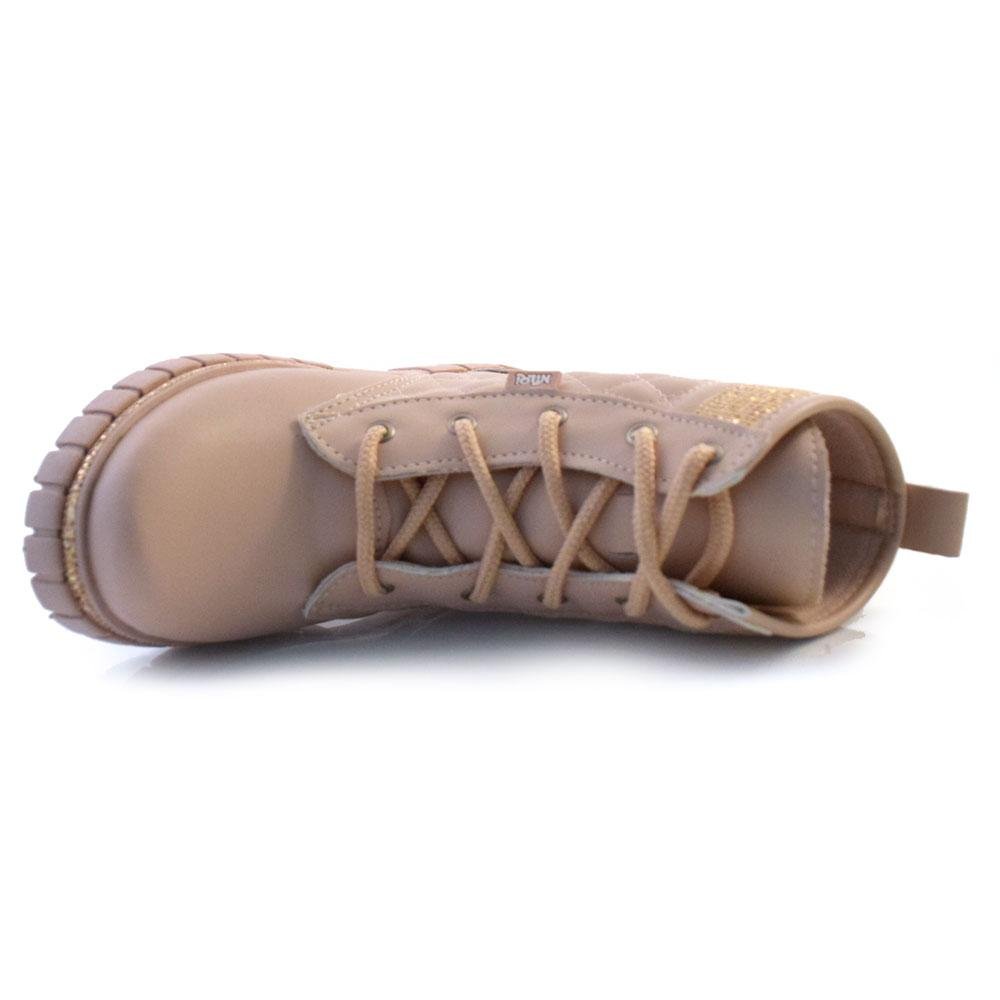 Coturno Infantil Nilqi 1510.7 GLITTER Rosa 7