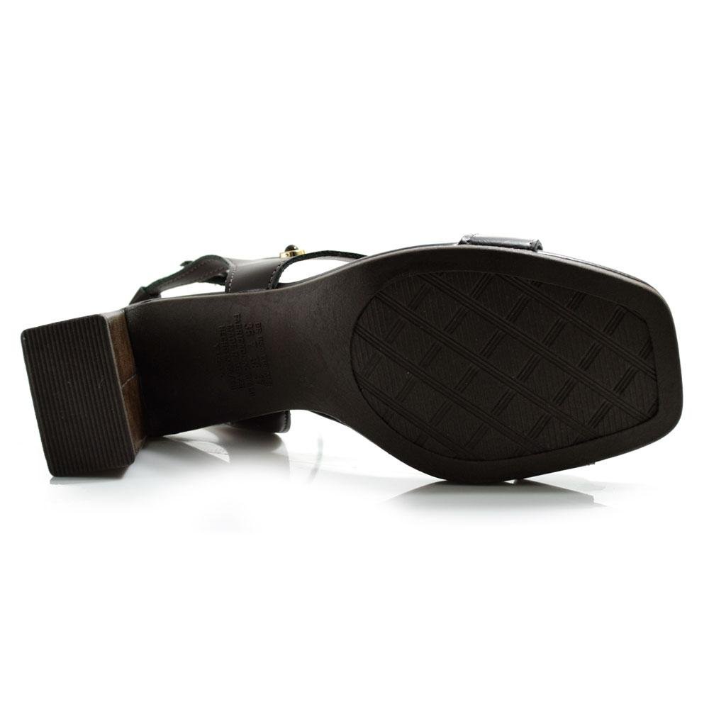 Sandália Feminina com Salto Bloco Dakota Preto 7