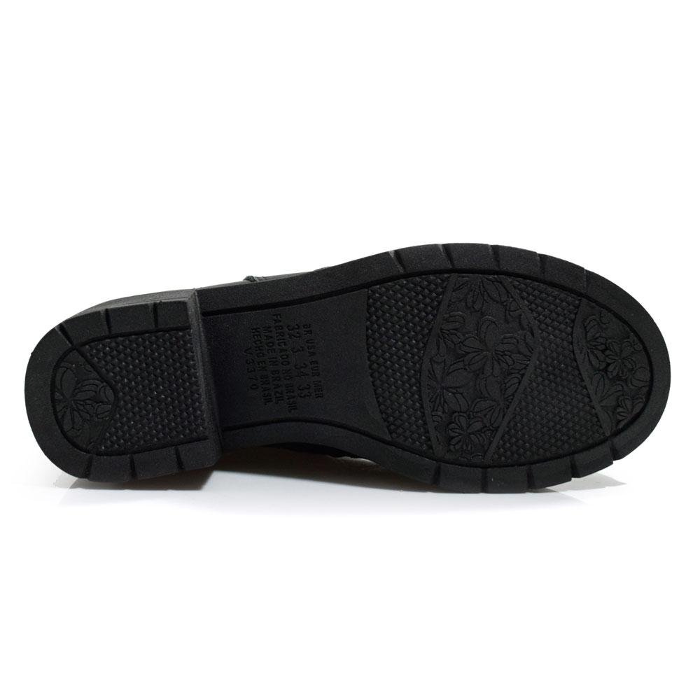 Coturno Infantil Pink Cats V5081 Preto 7