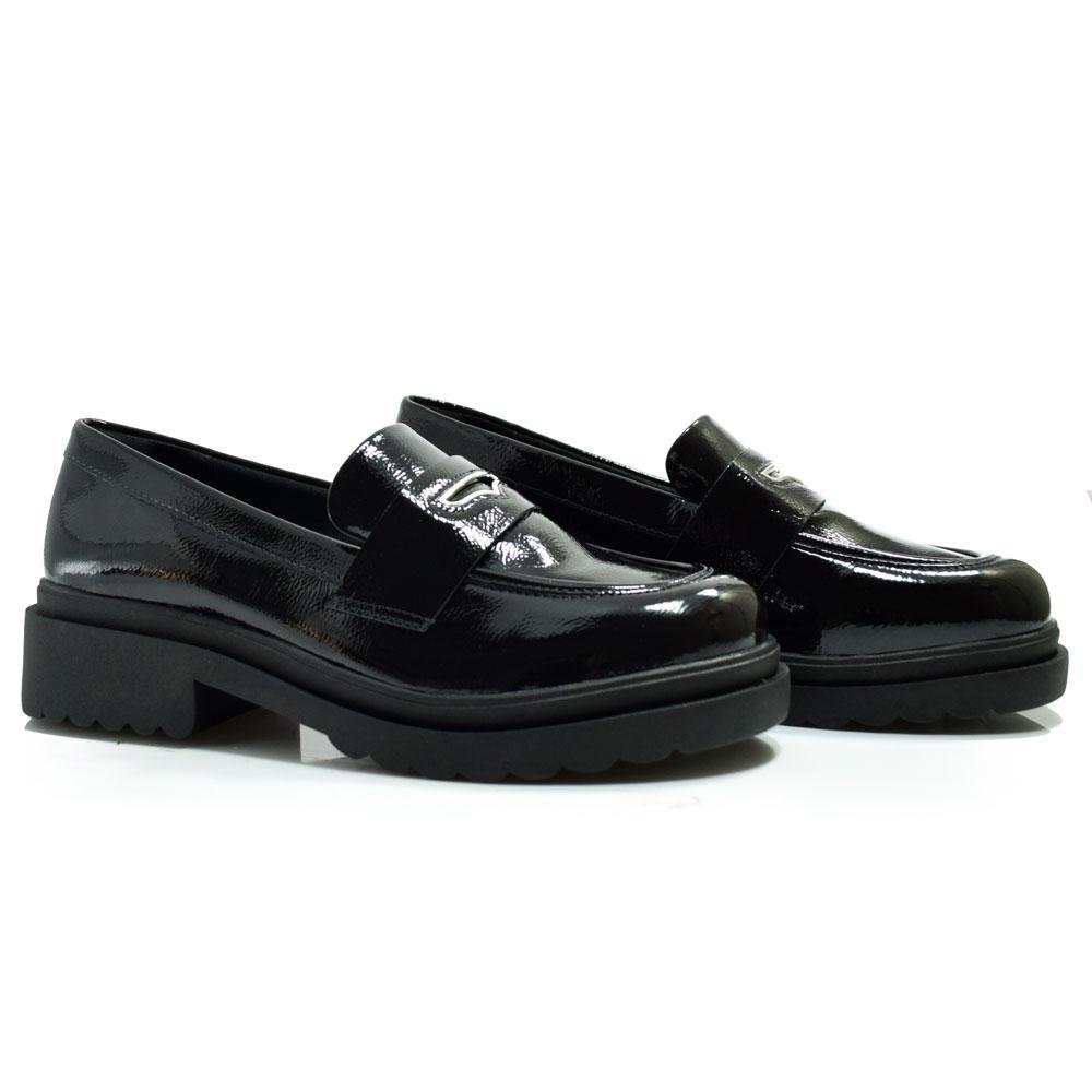 Mocassim Feminino Via Marte 246-005-01 Preto 2
