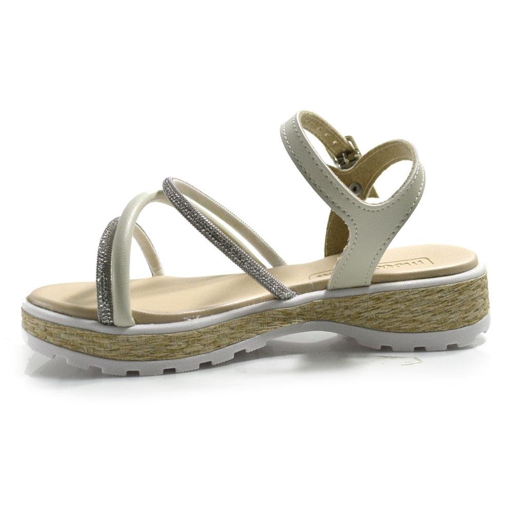 Sandália Infantil Molekinha do 26 ao 34 Off White 5