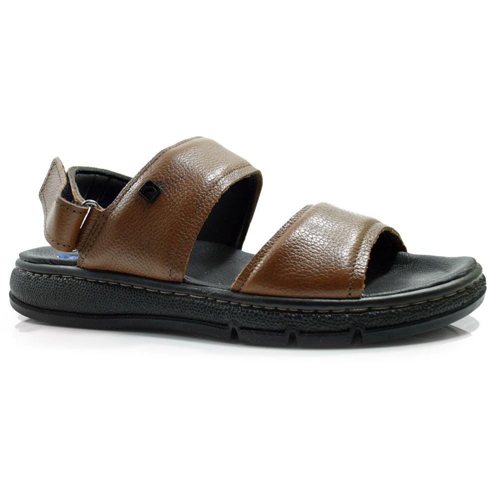 Papete Masculina de Couro Pegada 134303