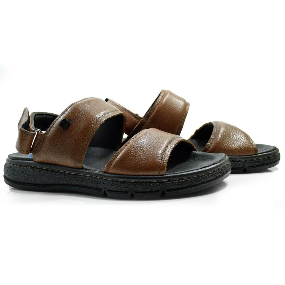 Papete Masculina de Couro Pegada 134303 Marrom 2