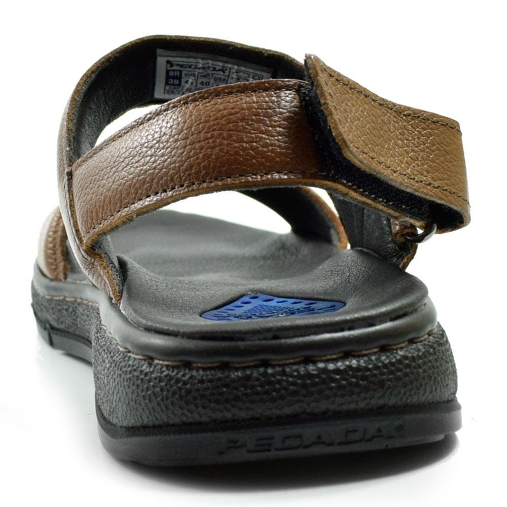 Papete Masculina de Couro Pegada 134303 Marrom 4