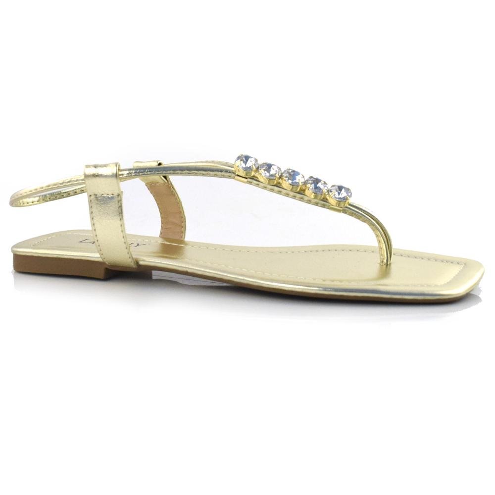 Sandália Rasteira Feminina Lacolly 1068.2565