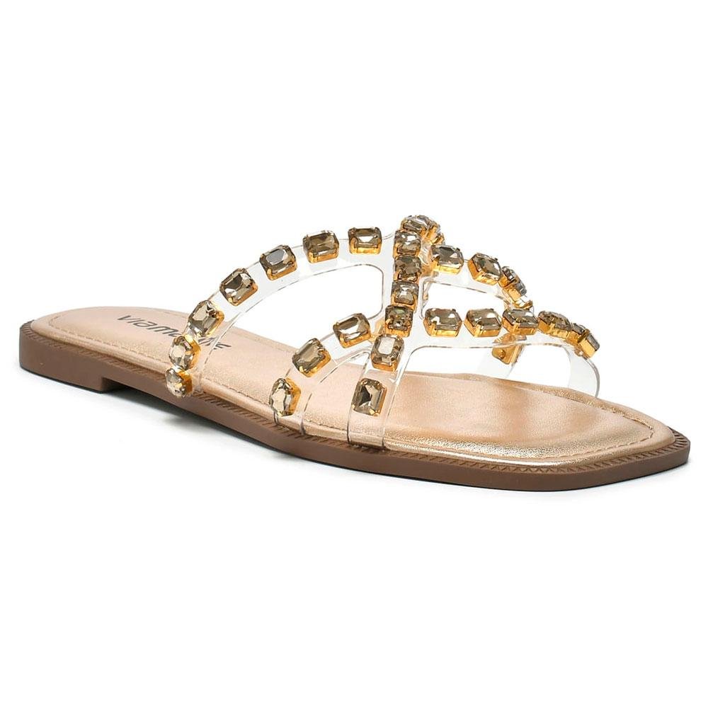 Sandália Rasteira Feminina Via Marte