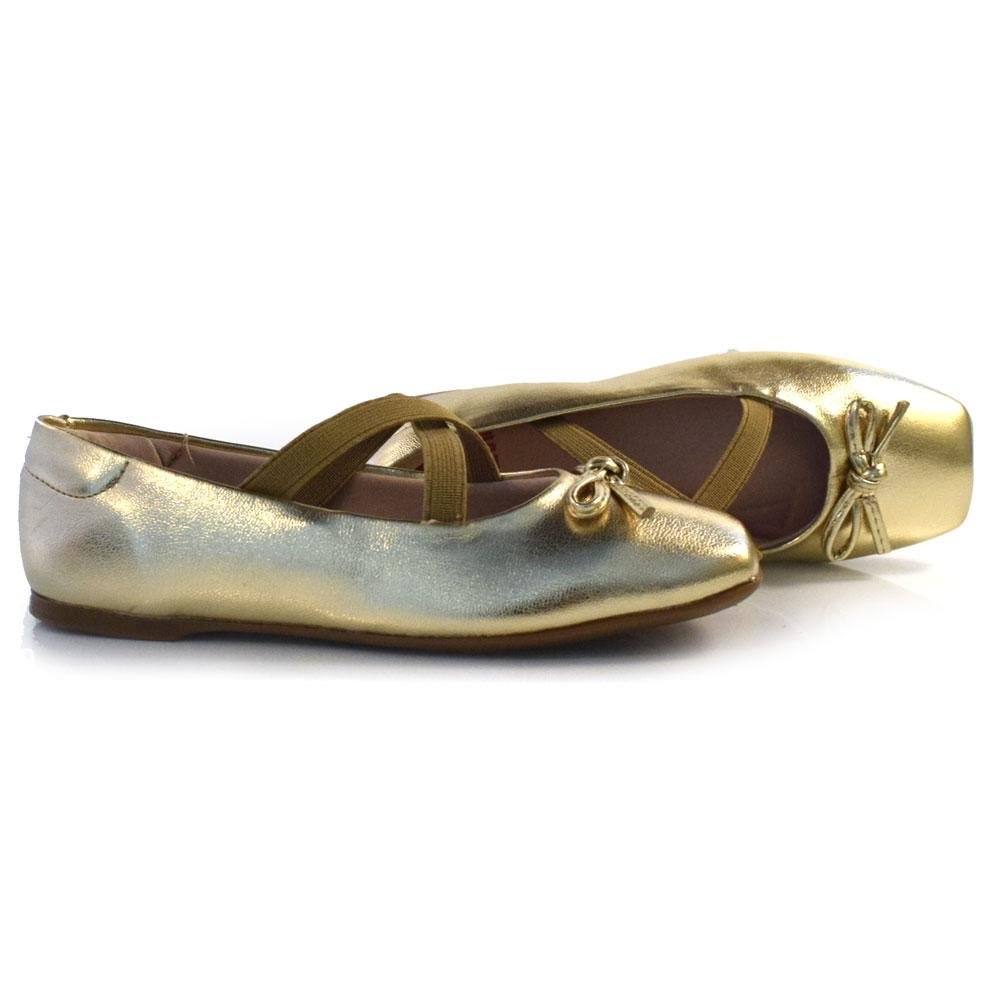 Sapatilha Infantil Molekinha 2548.206.14710 Dourado 2