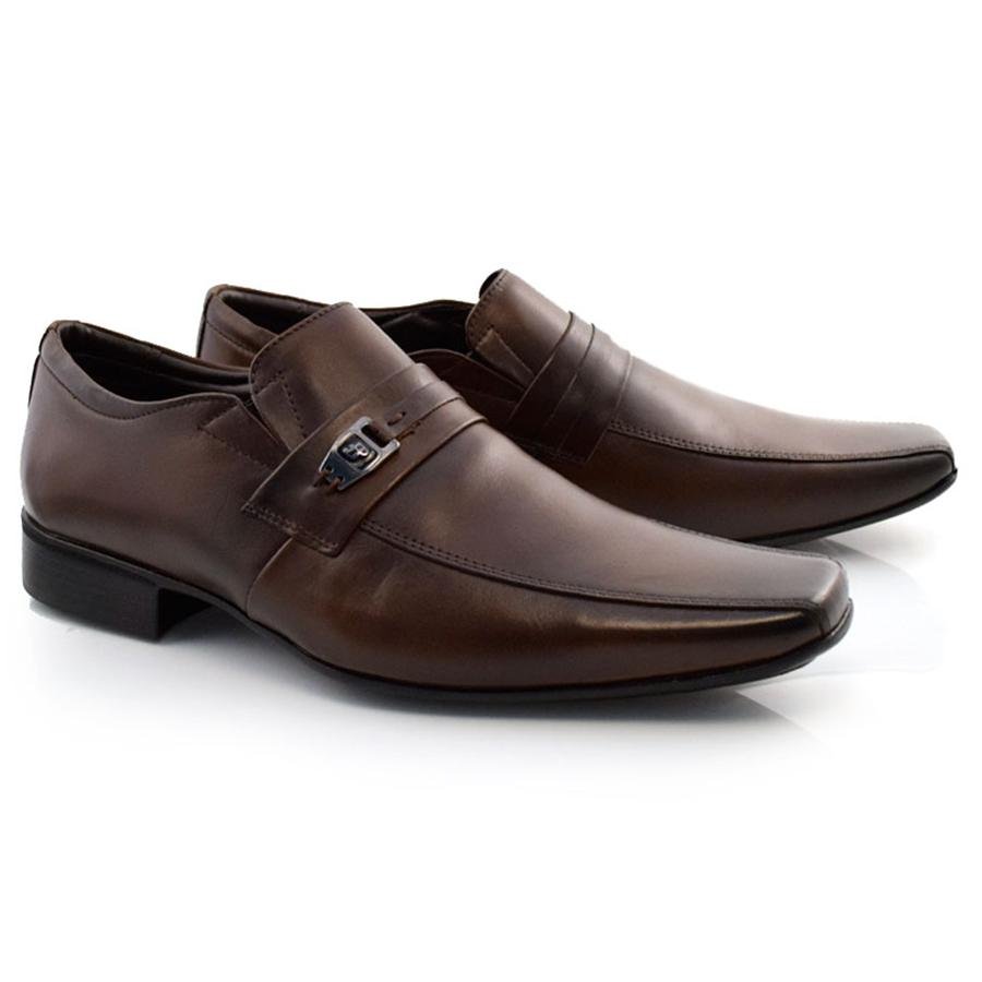 Sapato Social de Couro Jota Pe Air Vinitti 77603 Marrom 2