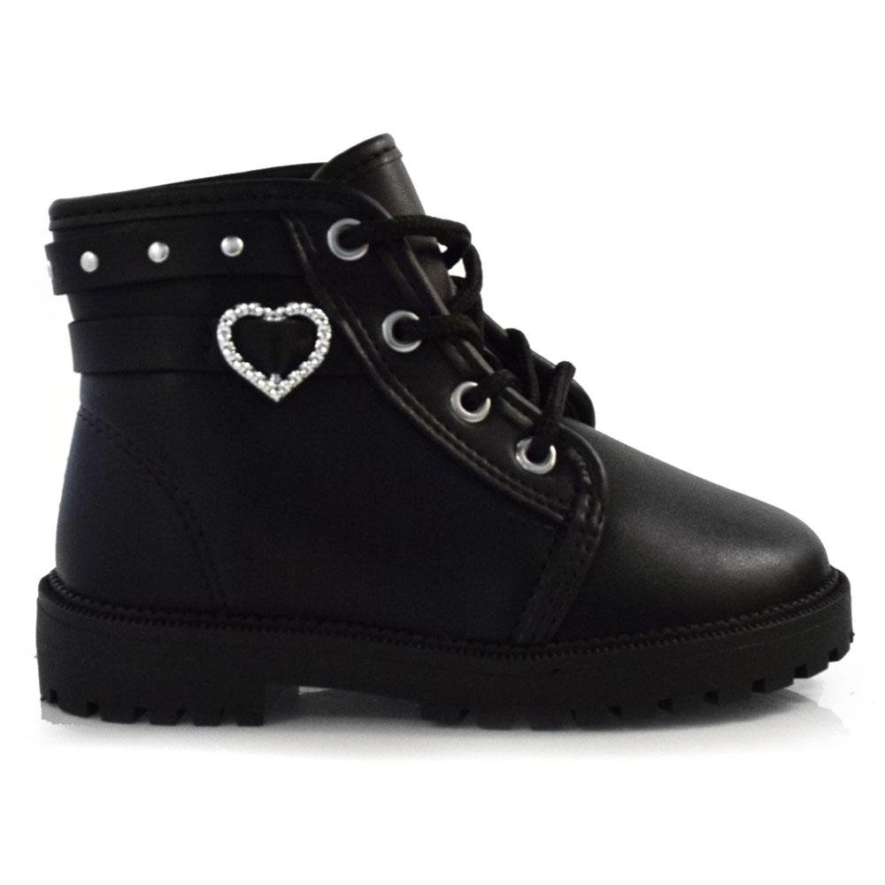 Coturno Infantil Molekinha 2126.526.23580 Preto 4