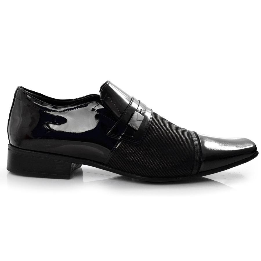 Sapato Social de Couro Jota Pe Air Fergus 61003 Preto 3