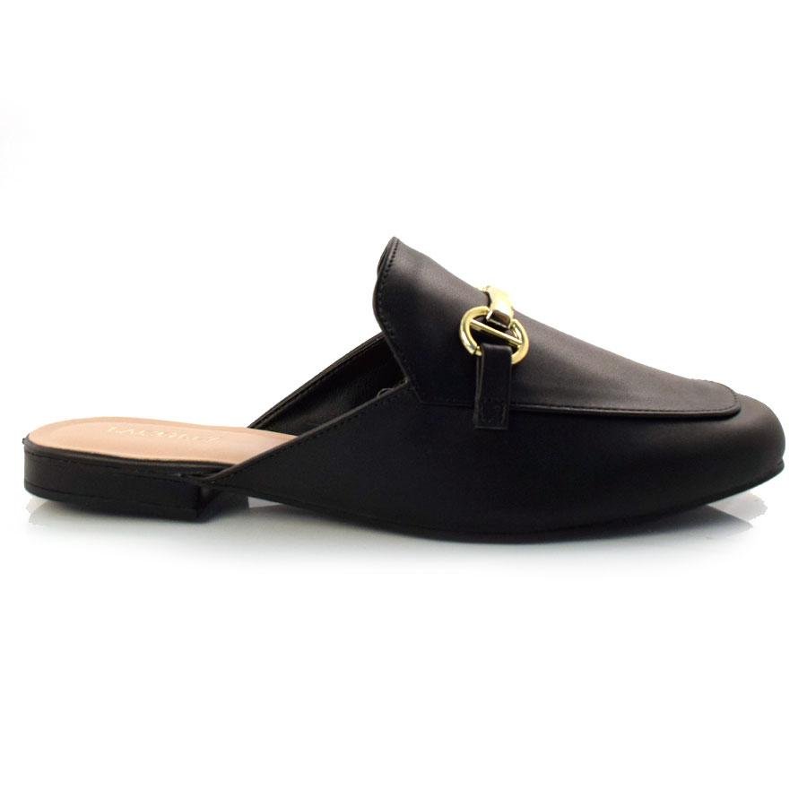 Mule Feminino Lacolly 62001N Preto 3
