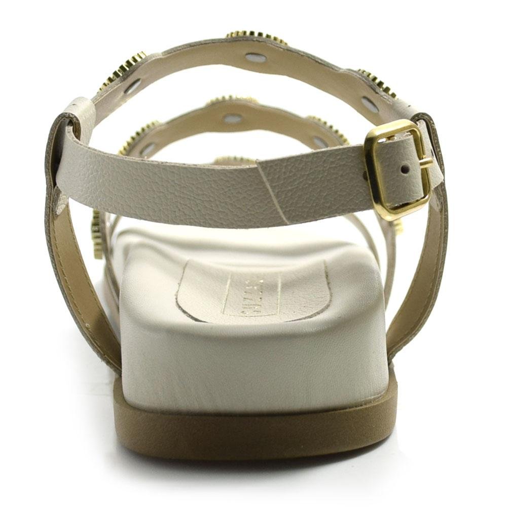 Papete de Couro Feminina Suzzara Off White 4