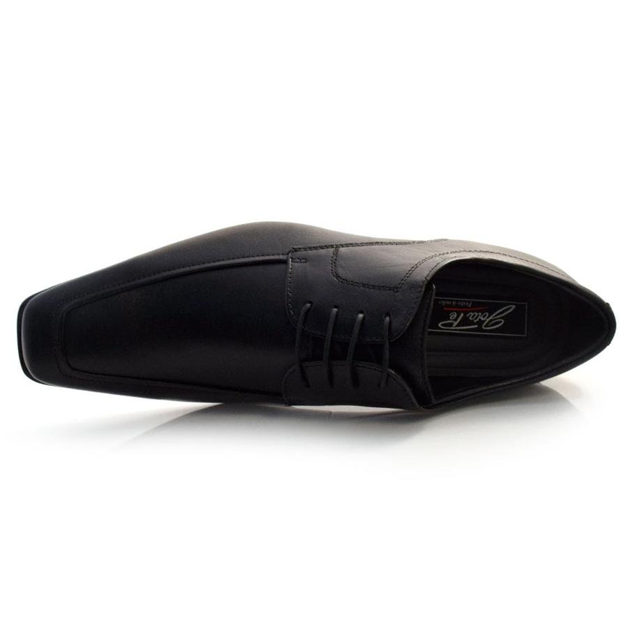 Sapato Social de Couro Jota Pe Detroit 79101 Preto 6