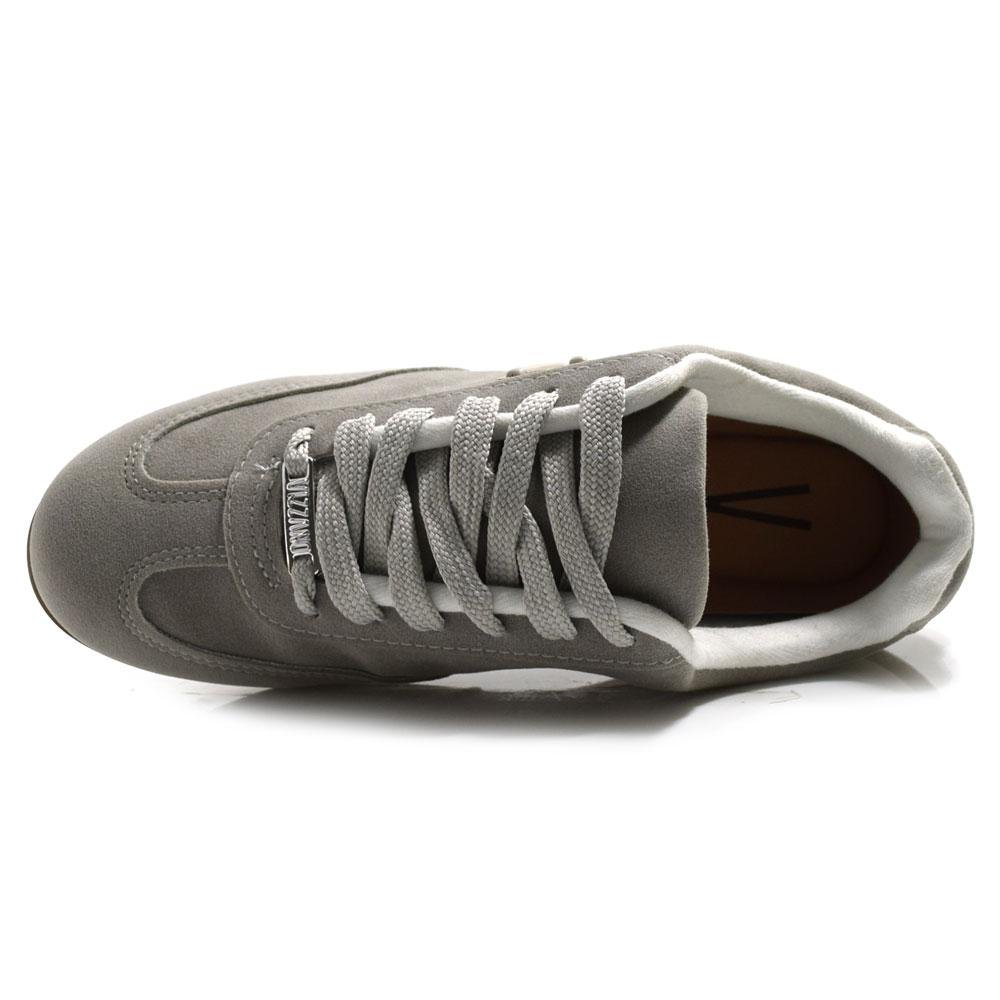 Tênis Casual Feminino Vizzano Cinza 6