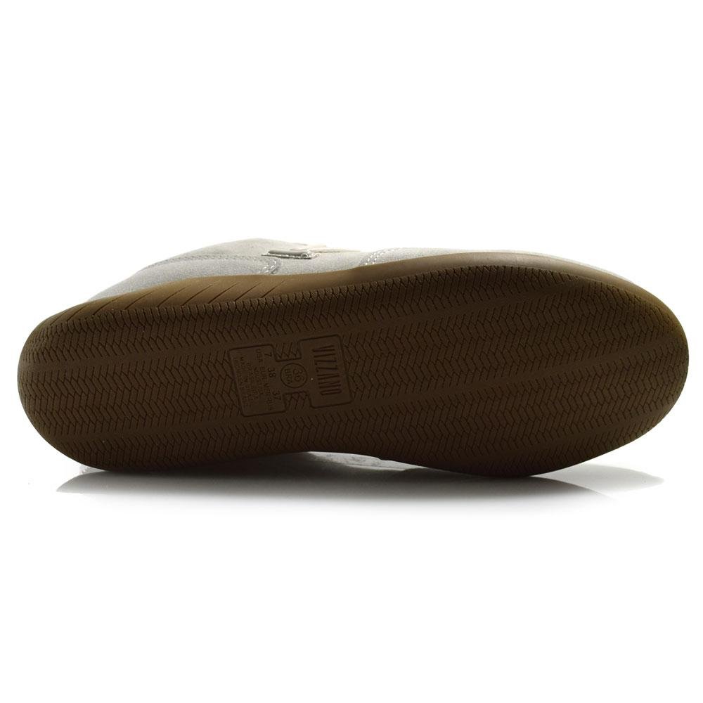 Tênis Casual Feminino Vizzano Cinza 7