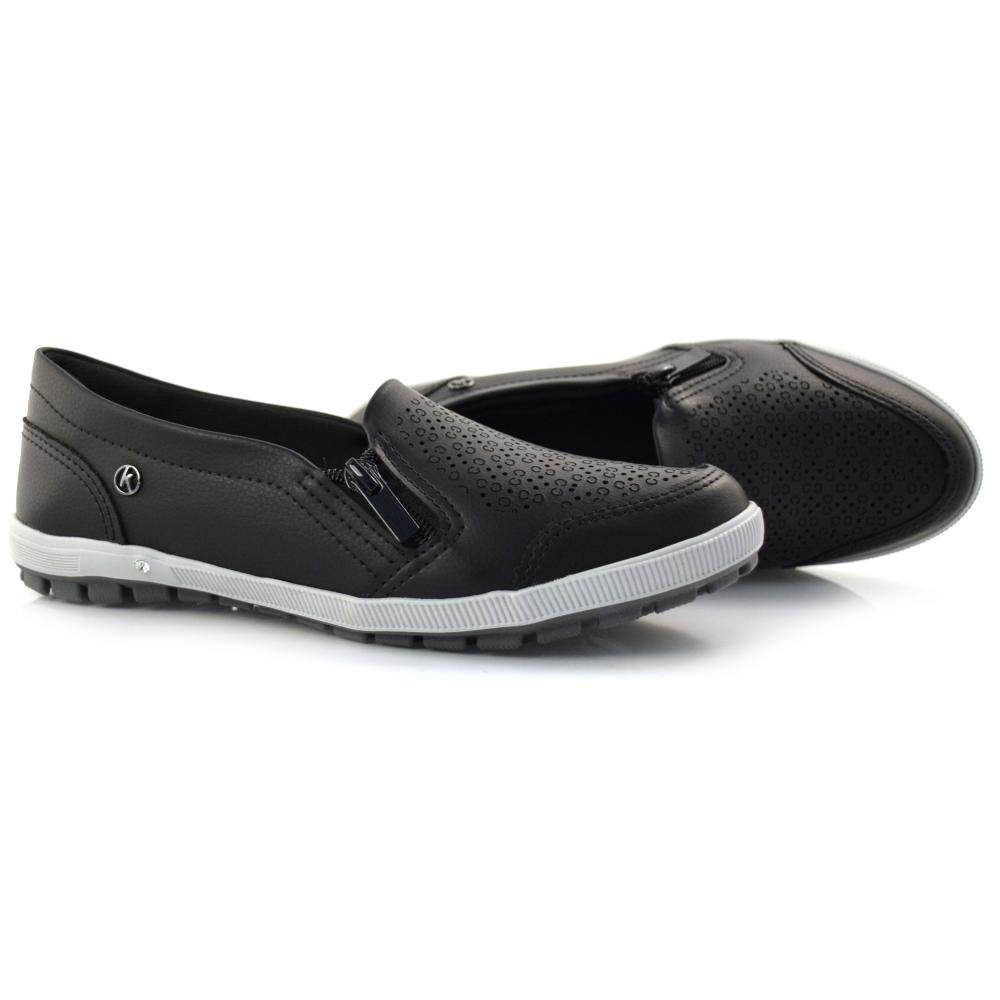 Tênis Casual Feminino Kolosh C3501 Preto 2