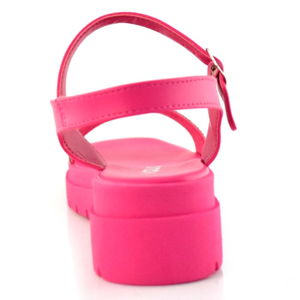 Sandália Tratorada Feminina Quiz 63-1868-13 Rosa 4