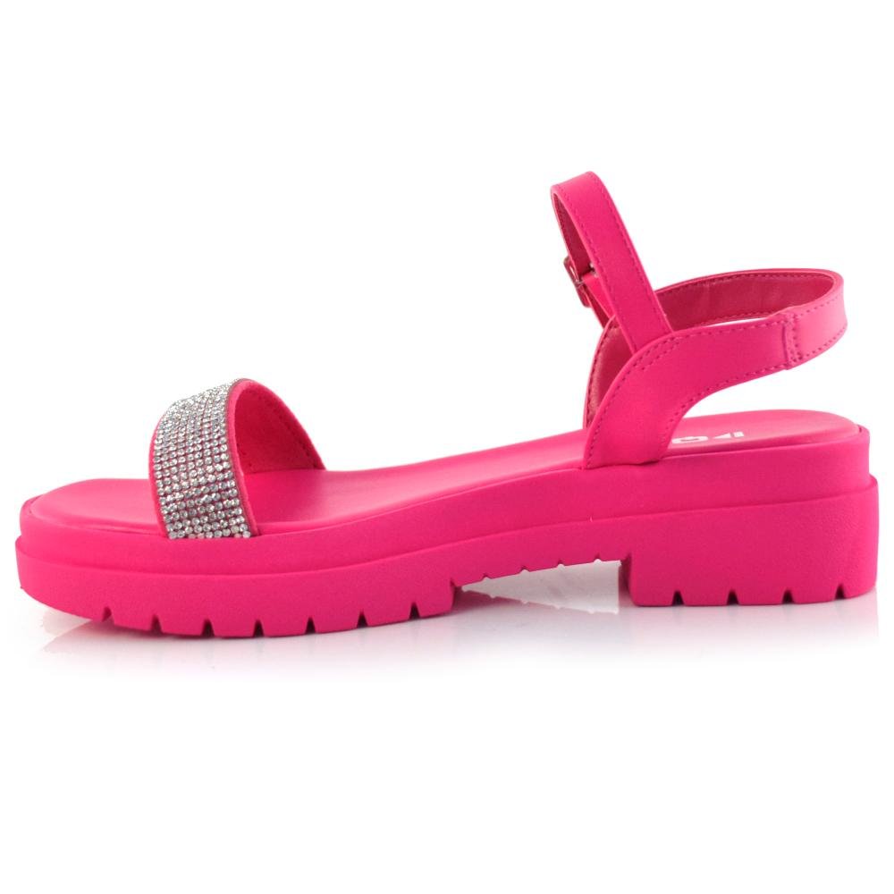 Sandália Tratorada Feminina Quiz 63-1868-13 Rosa 5