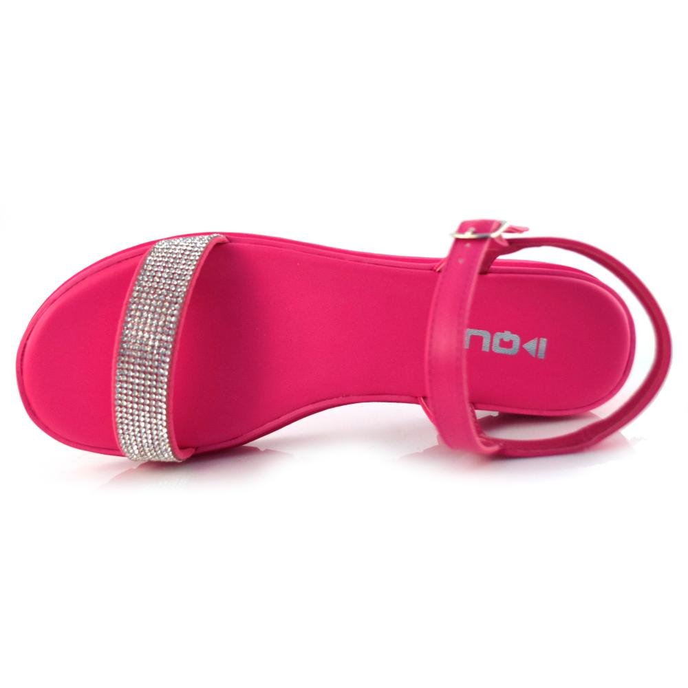 Sandália Tratorada Feminina Quiz 63-1868-13 Rosa 6