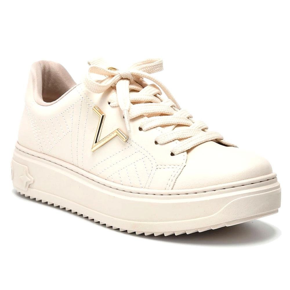 Tênis Casual Feminino Via Marte Creme 1