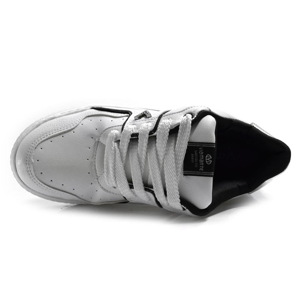 Tênis Casual Feminino Via Marte Branco 6