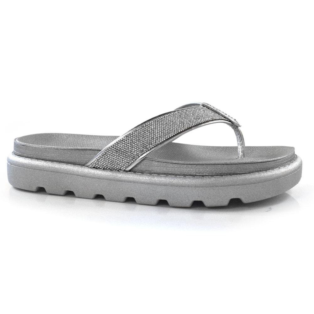 Sandália Flat Feminina Vizzano 6459.327.14710 Prata 1