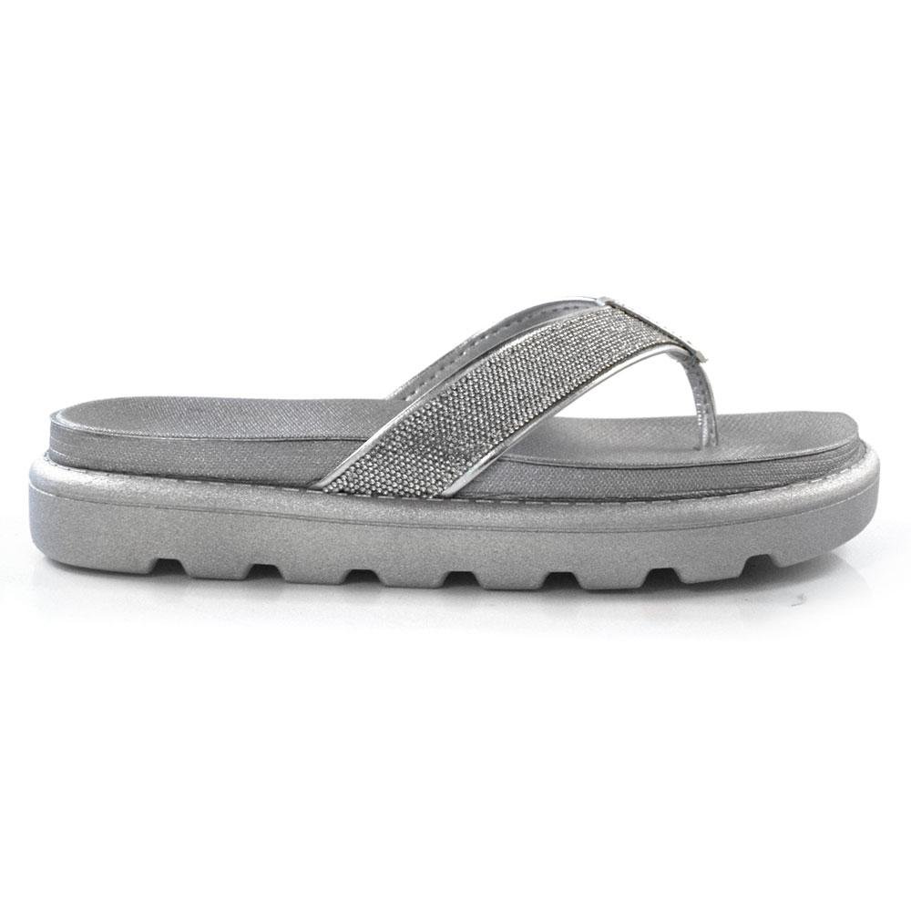 Sandália Flat Feminina Vizzano 6459.327.14710 Prata 4