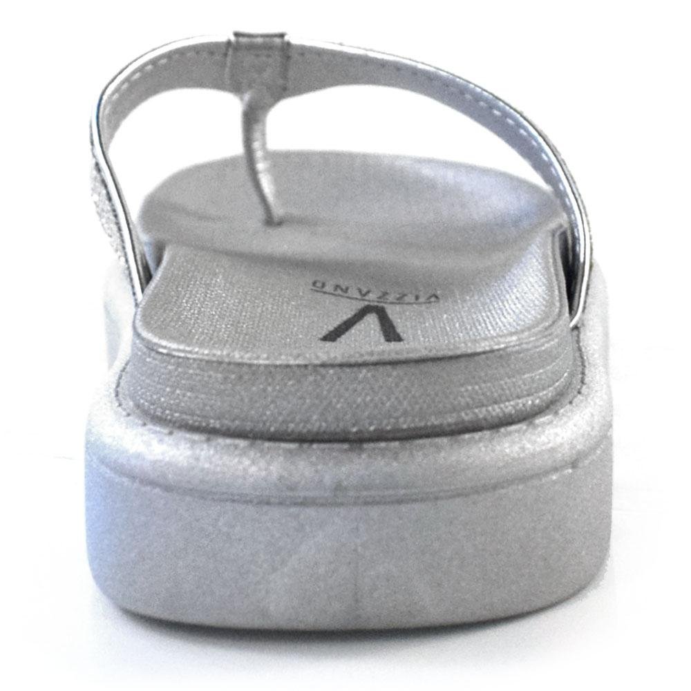 Sandália Flat Feminina Vizzano 6459.327.14710 Prata 5