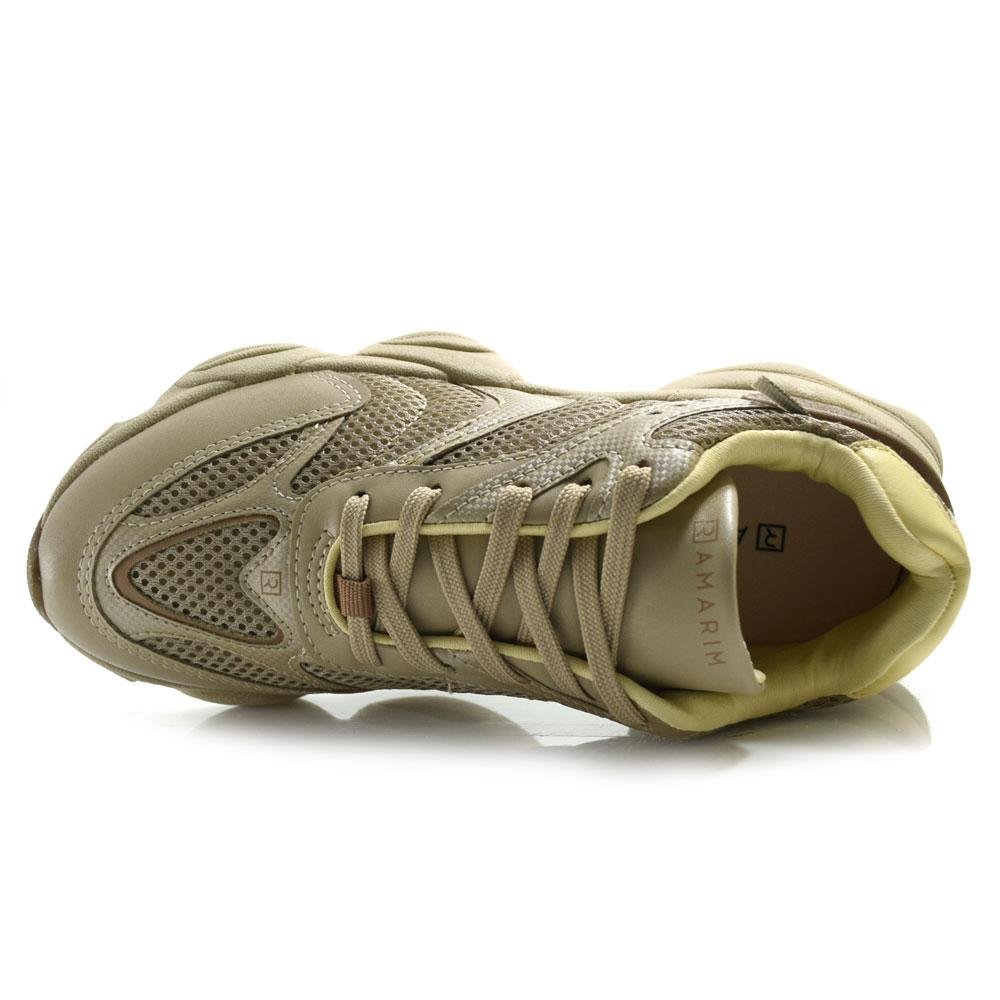 Tênis Casual Feminino Ramarim Bege 6