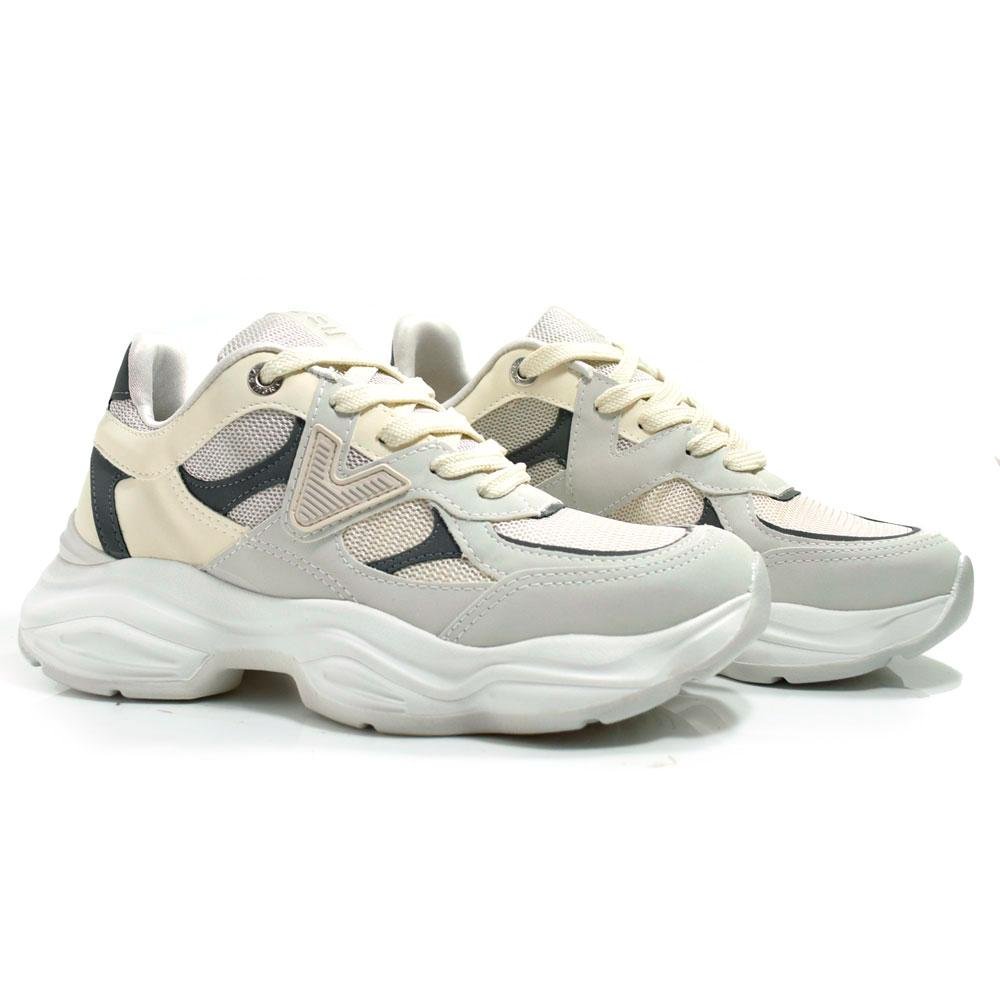 Tênis Casual Feminino Via Marte 158-021-13 Cinza 2