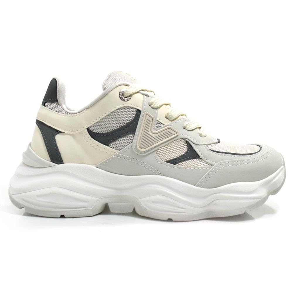 Tênis Casual Feminino Via Marte 158-021-13 Cinza 3