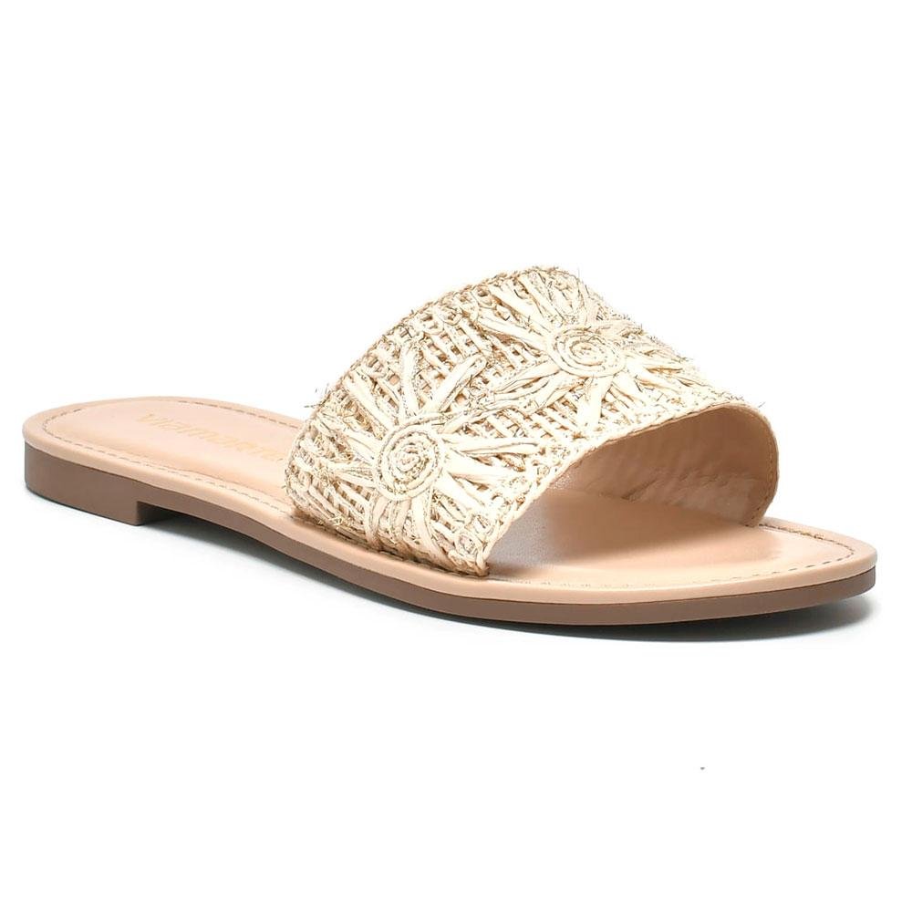 Sandália Rasteira Feminina Via Marte