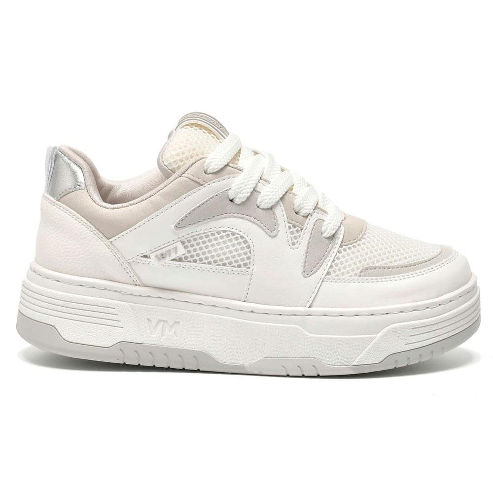 Tênis Casual Feminino Via Marte Branco 4