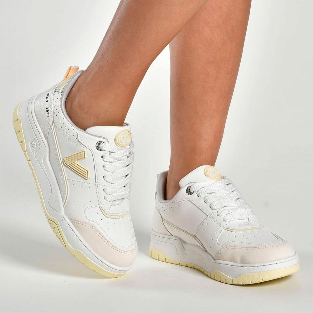 Tênis Casual Feminino Via Marte 276-004-08 Branco 3