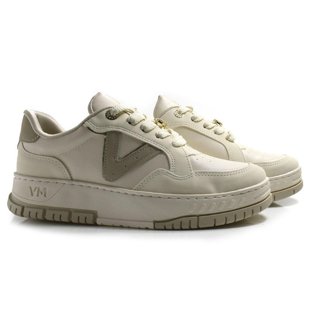 Tênis Casual Feminino Via Marte 219-006-02 Bege 2