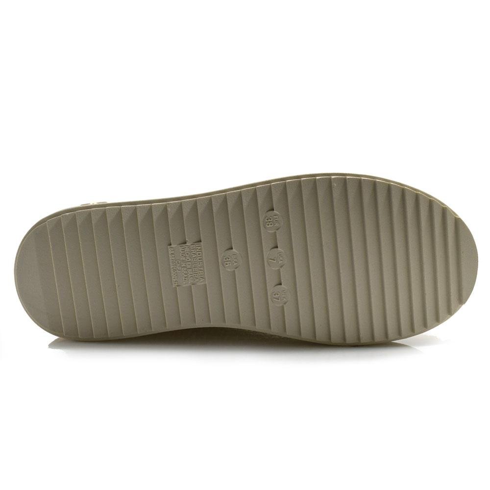 Tênis Casual Feminino Via Marte 055-038-03 Bege 6
