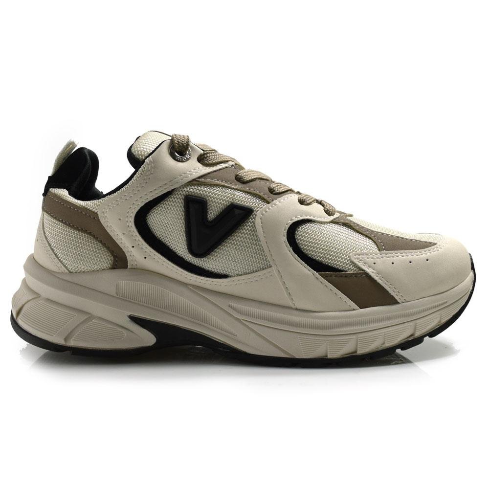 Tênis Casual Feminino Via Marte 240-008-06 Bege 3