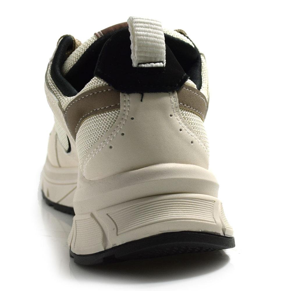 Tênis Casual Feminino Via Marte 240-008-06 Bege 4