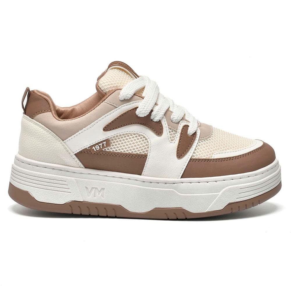 Tênis Casual Feminino Via Marte Creme 4