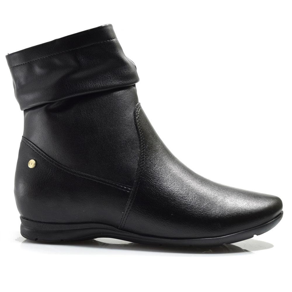 Ankle Boots Feminino Comfortflex 2591302 Preto 3