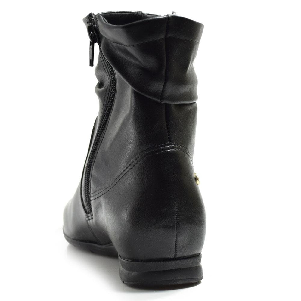 Ankle Boots Feminino Comfortflex 2591302 Preto 4