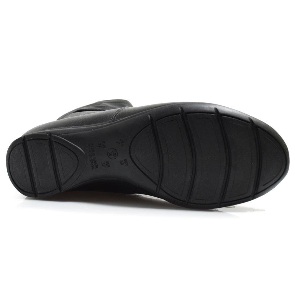 Ankle Boots Feminino Comfortflex 2591302 Preto 7