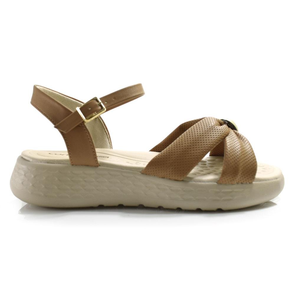 Papete Feminina Comfortflex Marrom 3