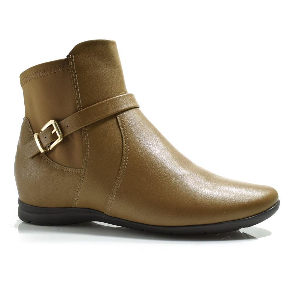 Bota de Cano Curto Feminina Comfortflex 24-91304