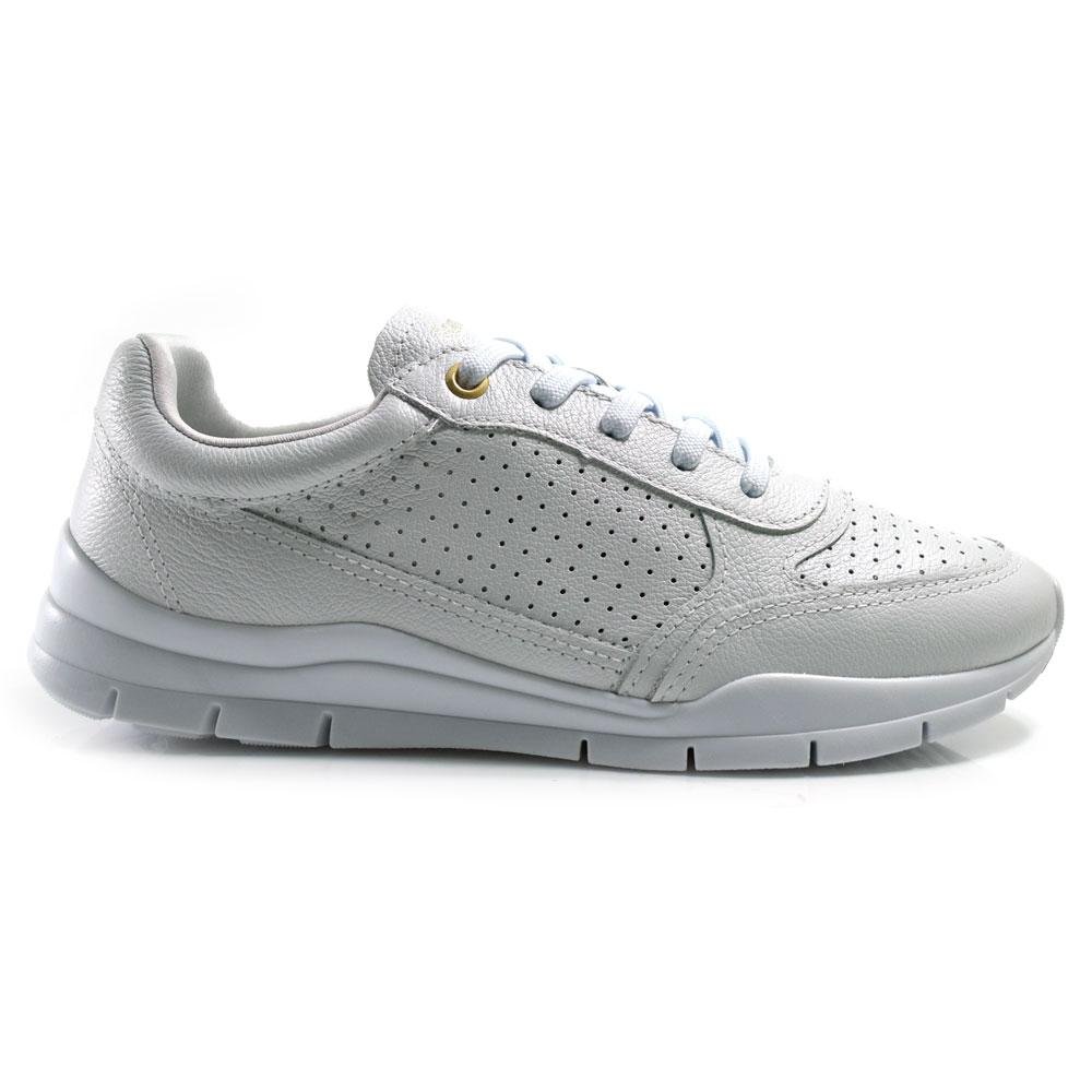Tênis de Couro Feminino Comfortflex 2535303 Branco 3