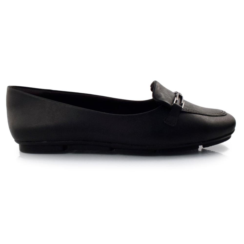 Mocassim Feminino Comfortflex 23-63304 Preto 3